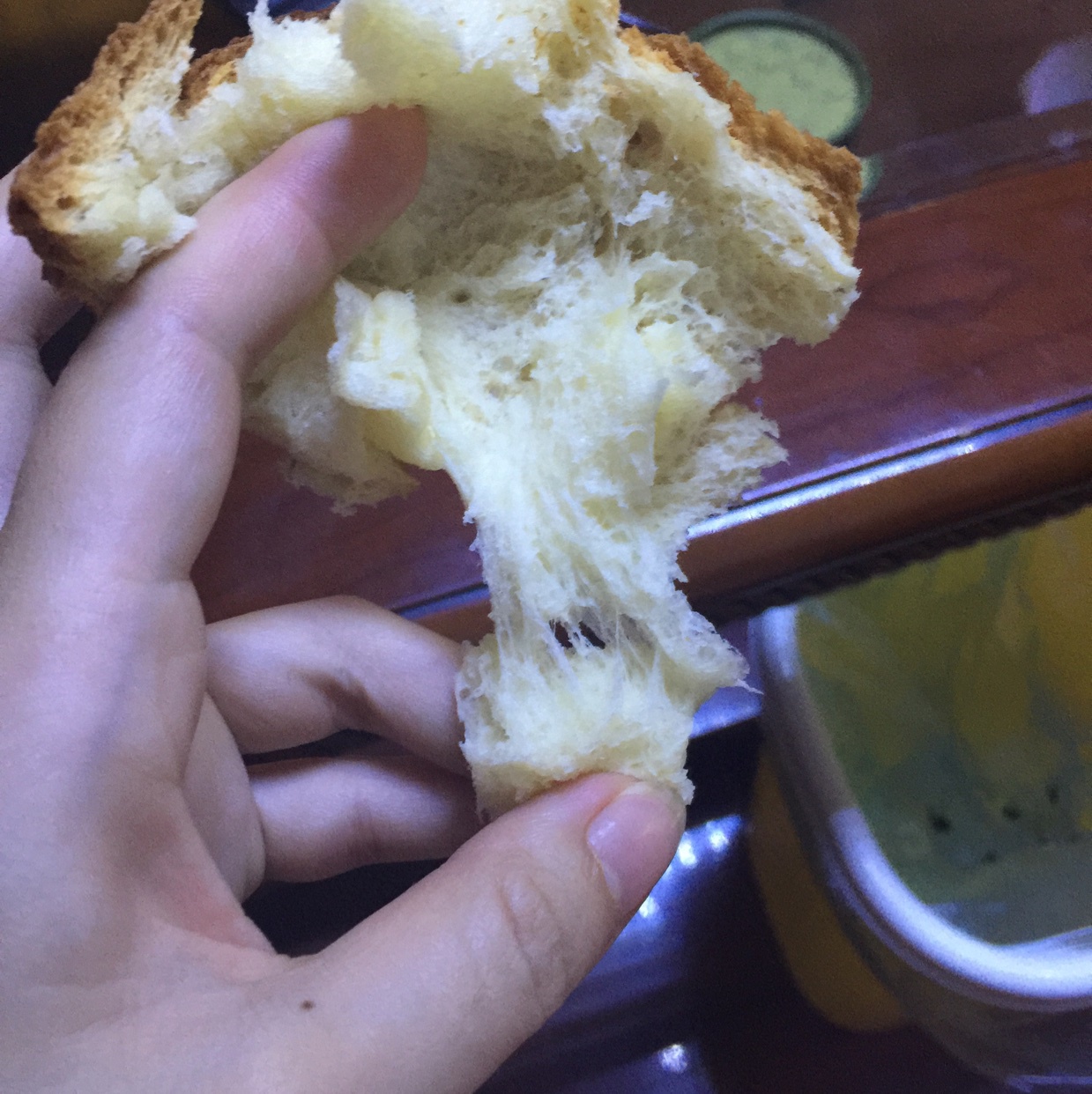 夺命软吐司(๑´ڡ`๑)超软拉丝极速方便的一次发酵吐司