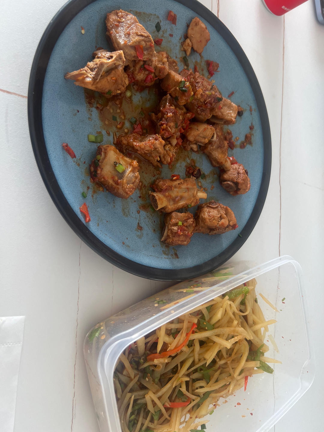 最有滋味的“香辣排骨”