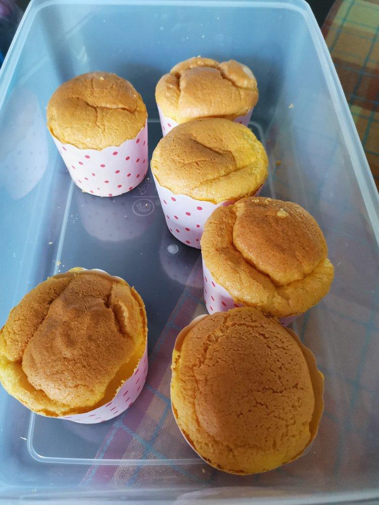 纸杯蛋糕 8寸戚风蛋糕的量