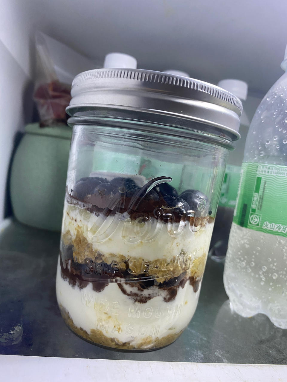 无油无糖｜咖啡酸奶过夜燕麦☕️低卡提拉米苏