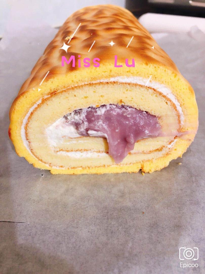 漂亮的虎皮蛋糕卷