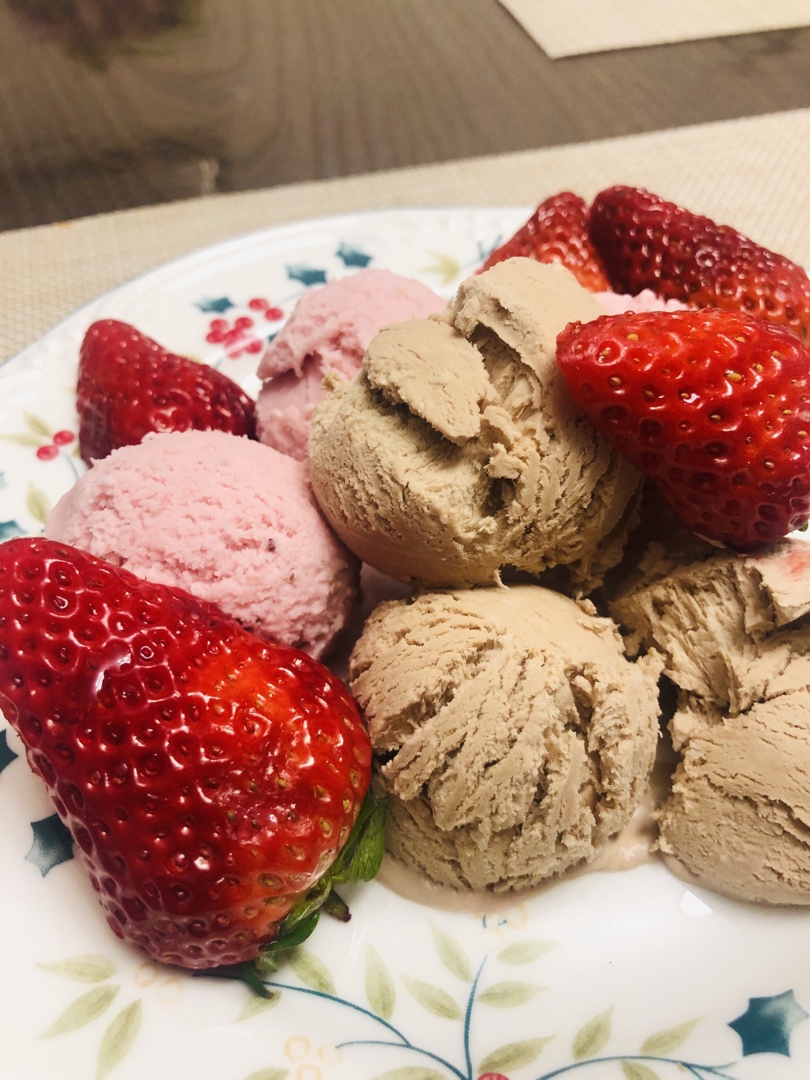 【菓子学校】草莓牛奶冰淇淋