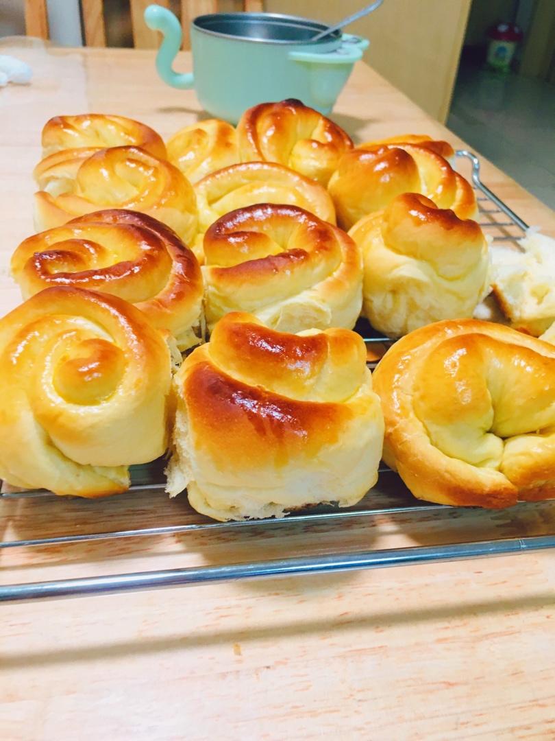 红糖芝麻戚风8寸