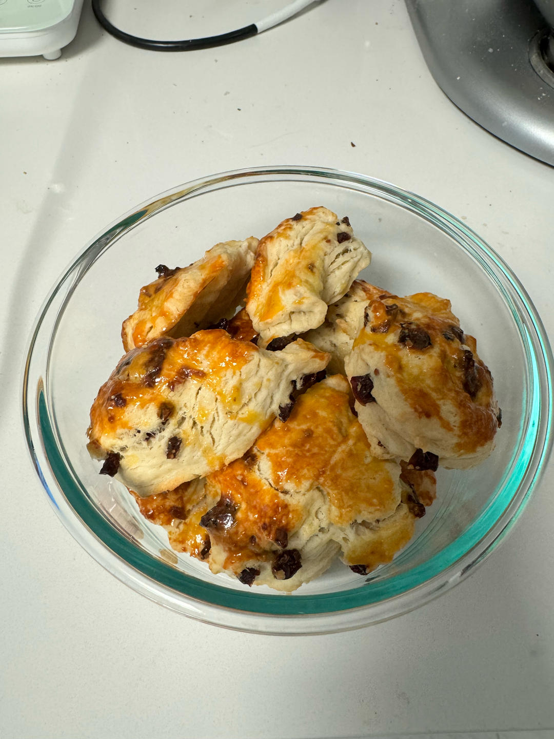 香葱肉松火腿司康，超简单20分钟快手早餐，外酥里软，肉松控别错过！