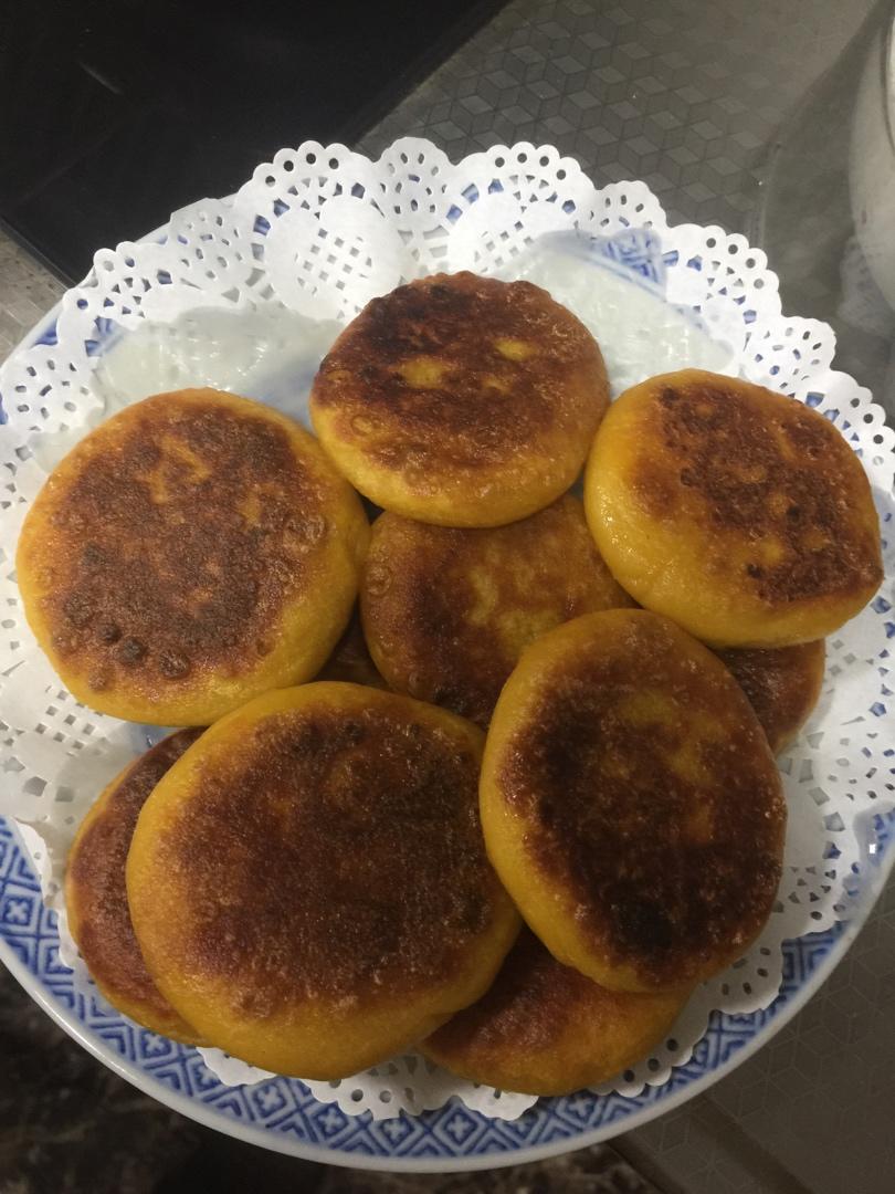 不开裂，隔夜也不会变硬的红薯饼