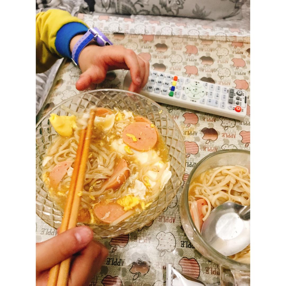 鸡蛋汤面
