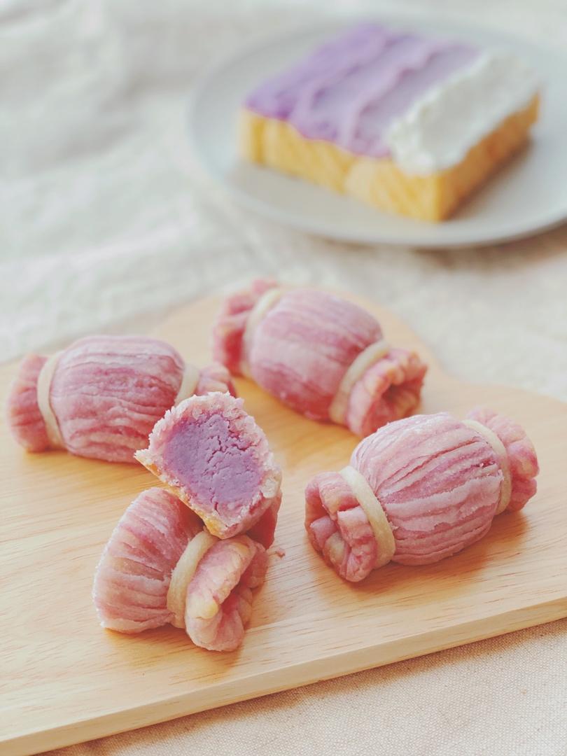 芋泥糖果酥 | 儿童节快乐呀！🍬🍬