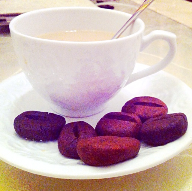 【咖啡豆豆饼干】简单的硬饼干