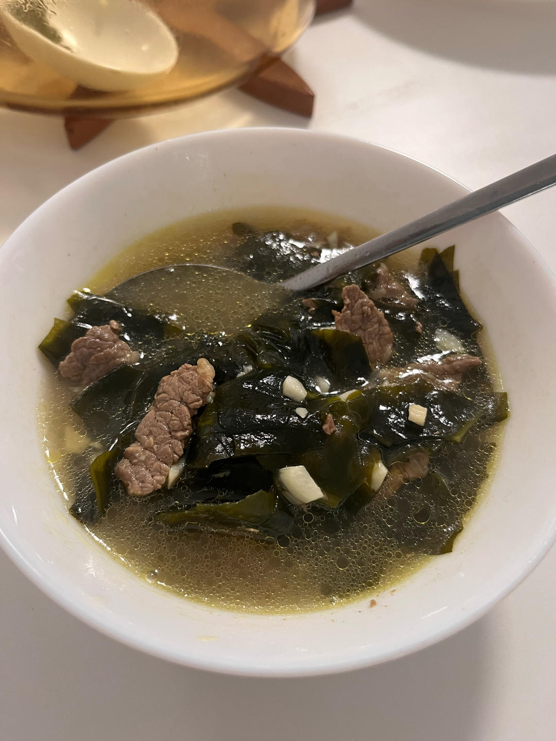 琳欧尼｜韩式海带汤 韩国牛肉海带汤
