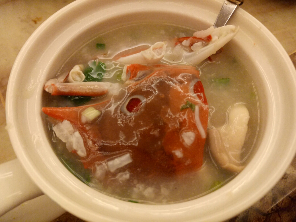 螃蟹海鲜粥的做法