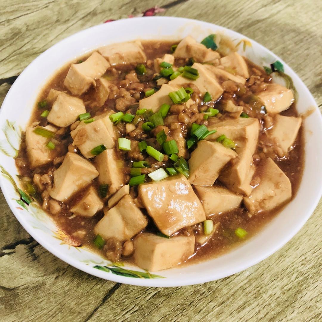 超级下饭的香菇肉沫豆腐