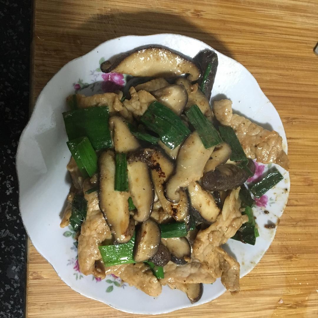 香菇炒肉