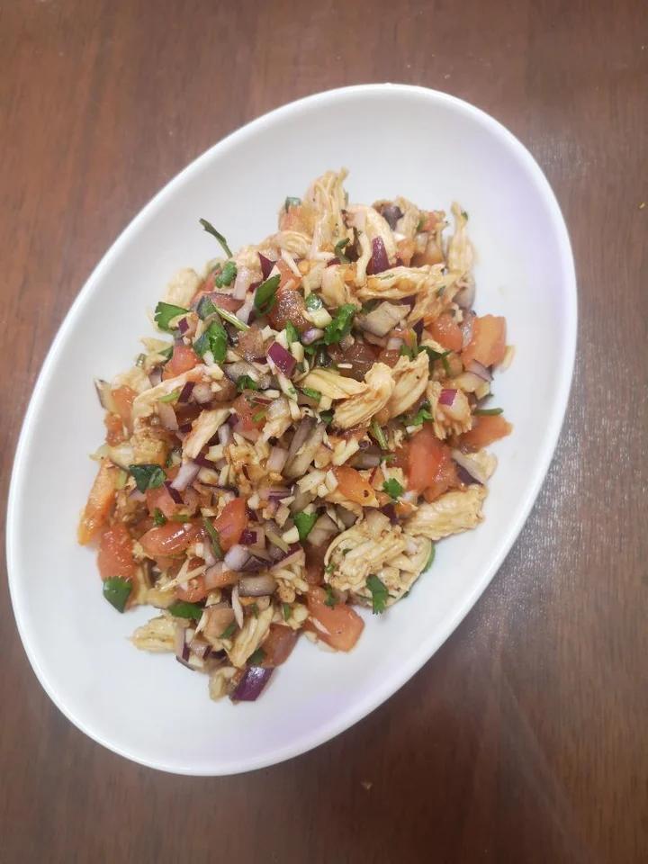 减脂健身｜凉拌手撕鸡丝（香辣&麻油版）