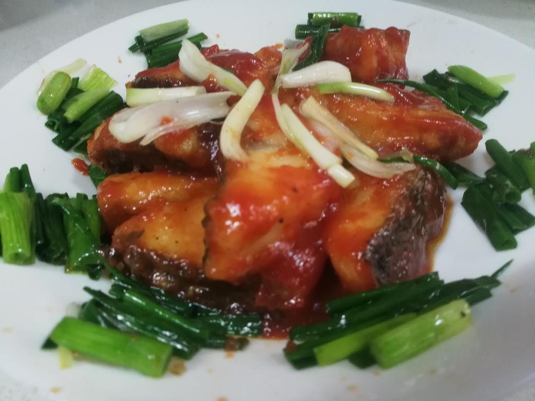 茄汁鱼块