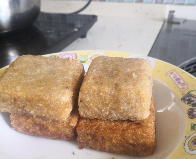 粢饭糕(糯米糍粑)的做法