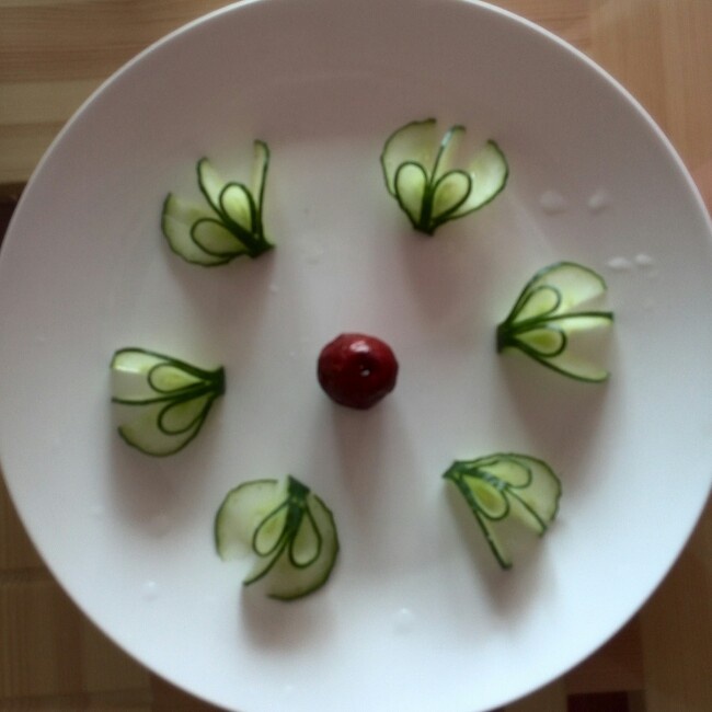 漂亮的黄瓜围片