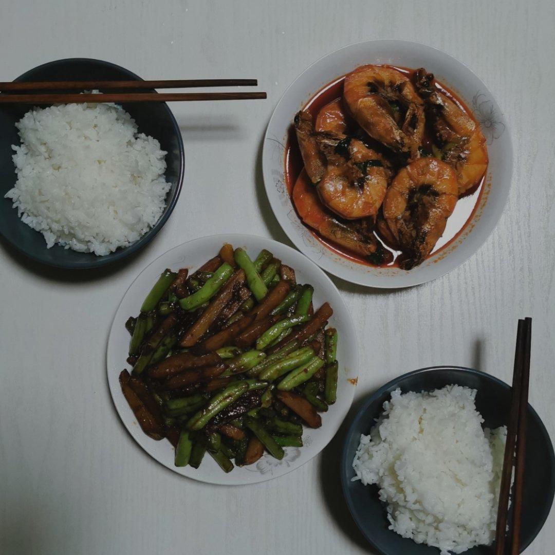 土豆烧豆角