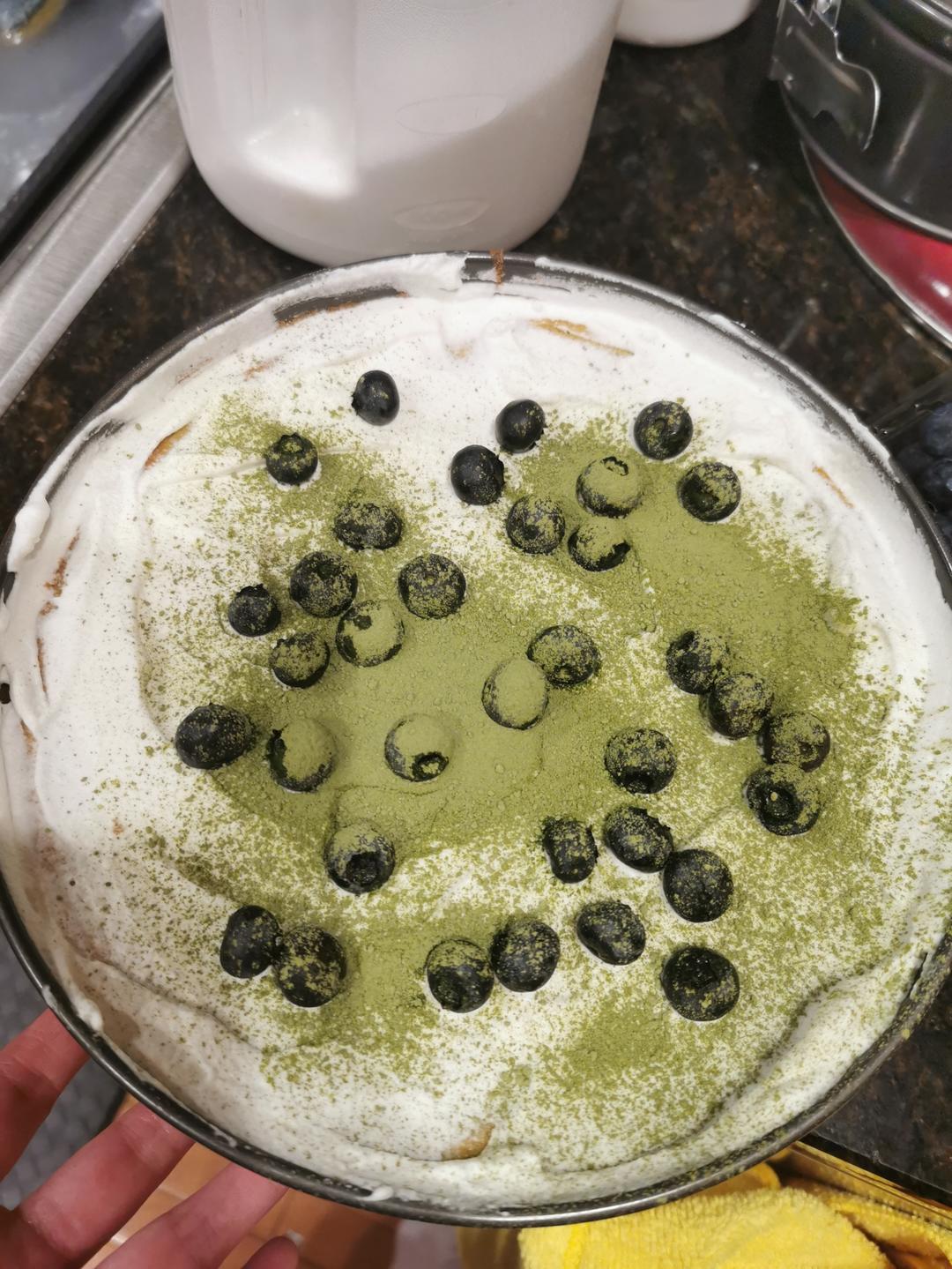 抹茶奶油蛋糕卷，一抹，倾心