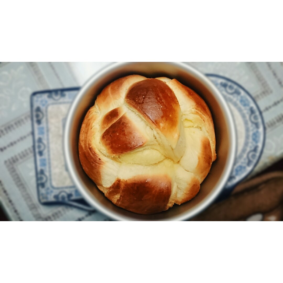 紫薯手撕面包（无需揉出膜）