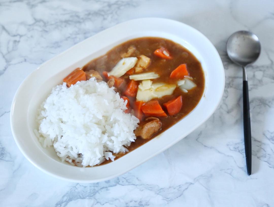 基础版土豆咖喱饭