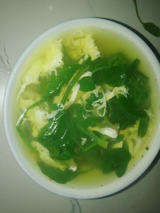 菠菜鸡蛋汤
