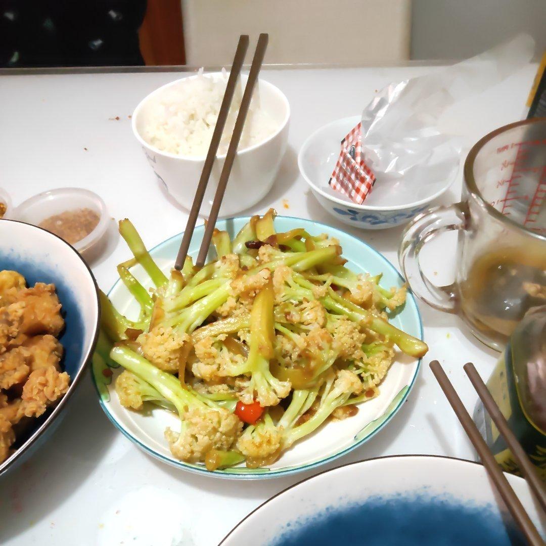 干锅菜花