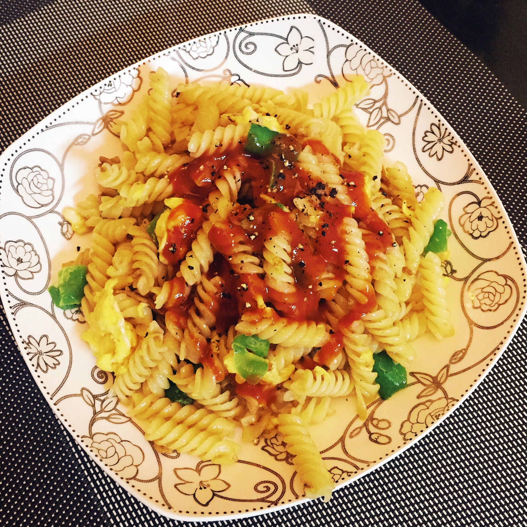 haisann做的意大利螺丝面