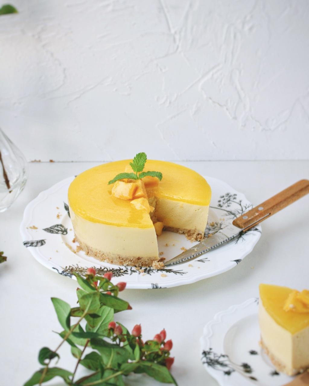 【视频】芒果慕斯（6寸） | 含镜面果胶配方