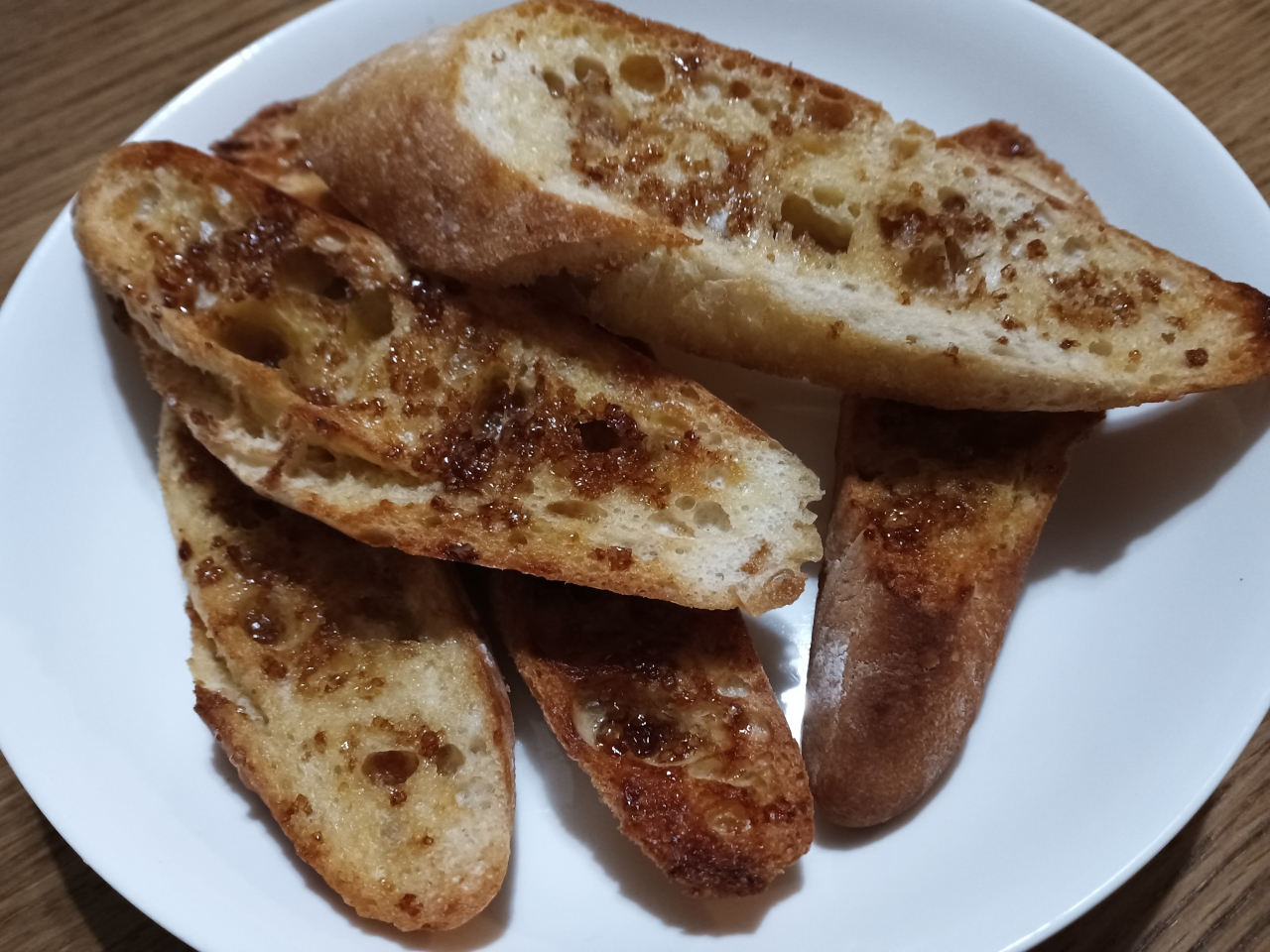 黄油蜂蜜烤法棍/烤吐司/烤面包片