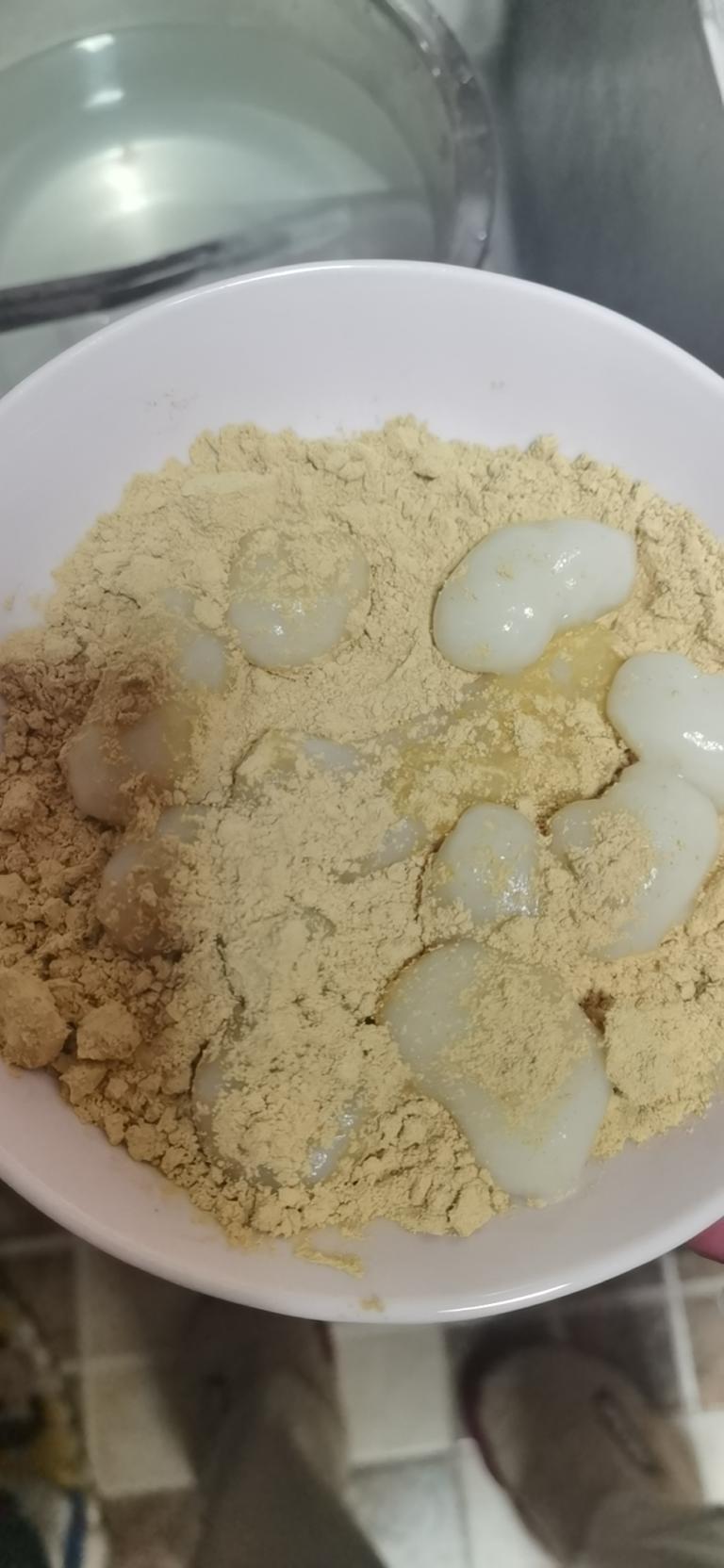 麻糍😋软软糯糯的糯米糍粑😍比外面卖的还好吃！