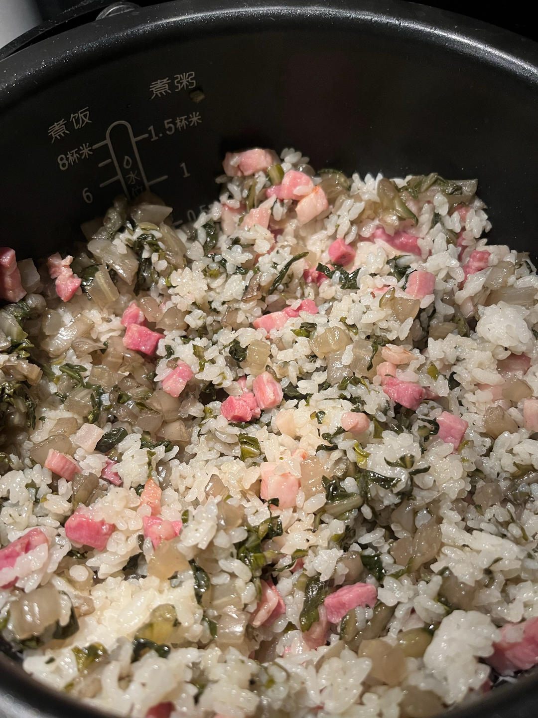 老公连炫3碗，成功率高的霜打时令菜饭！