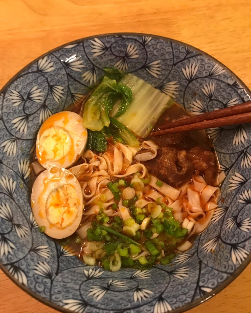 谭府茶香牛肉面&五香茶味卤蛋