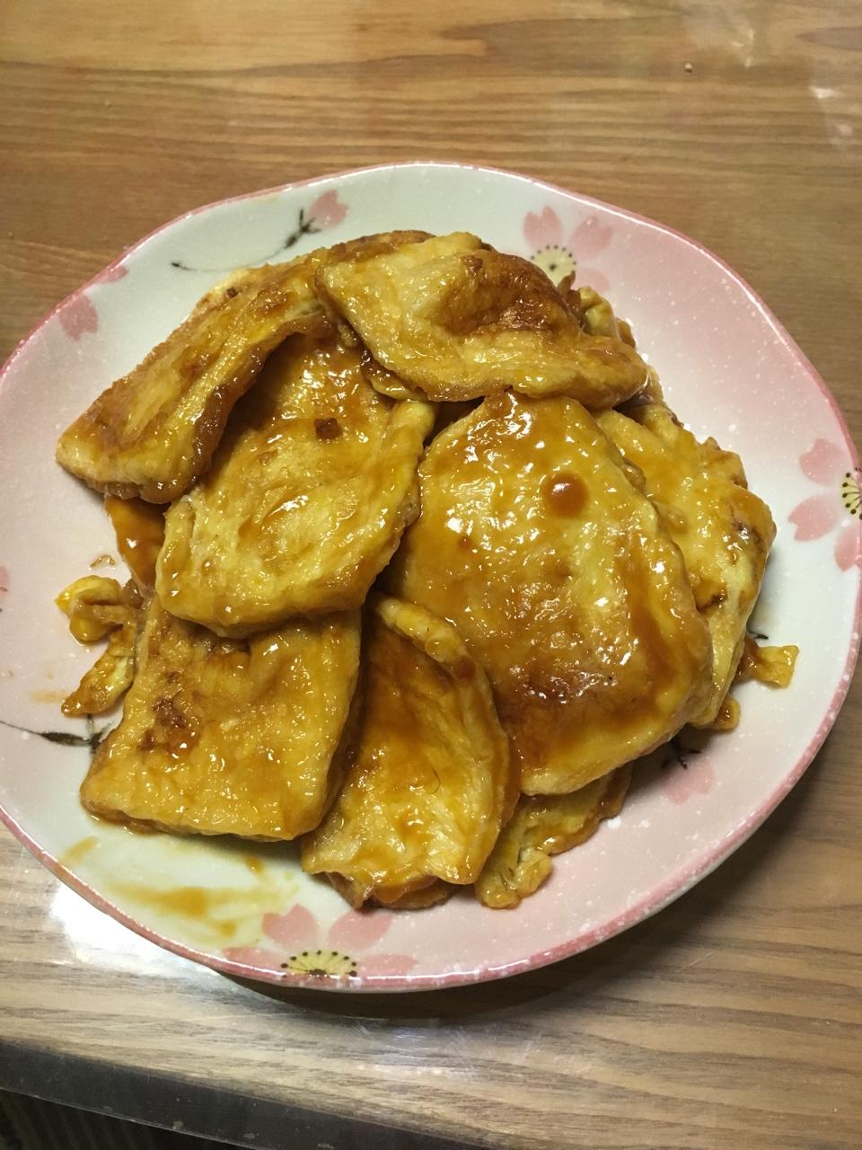 糖醋脆皮豆腐