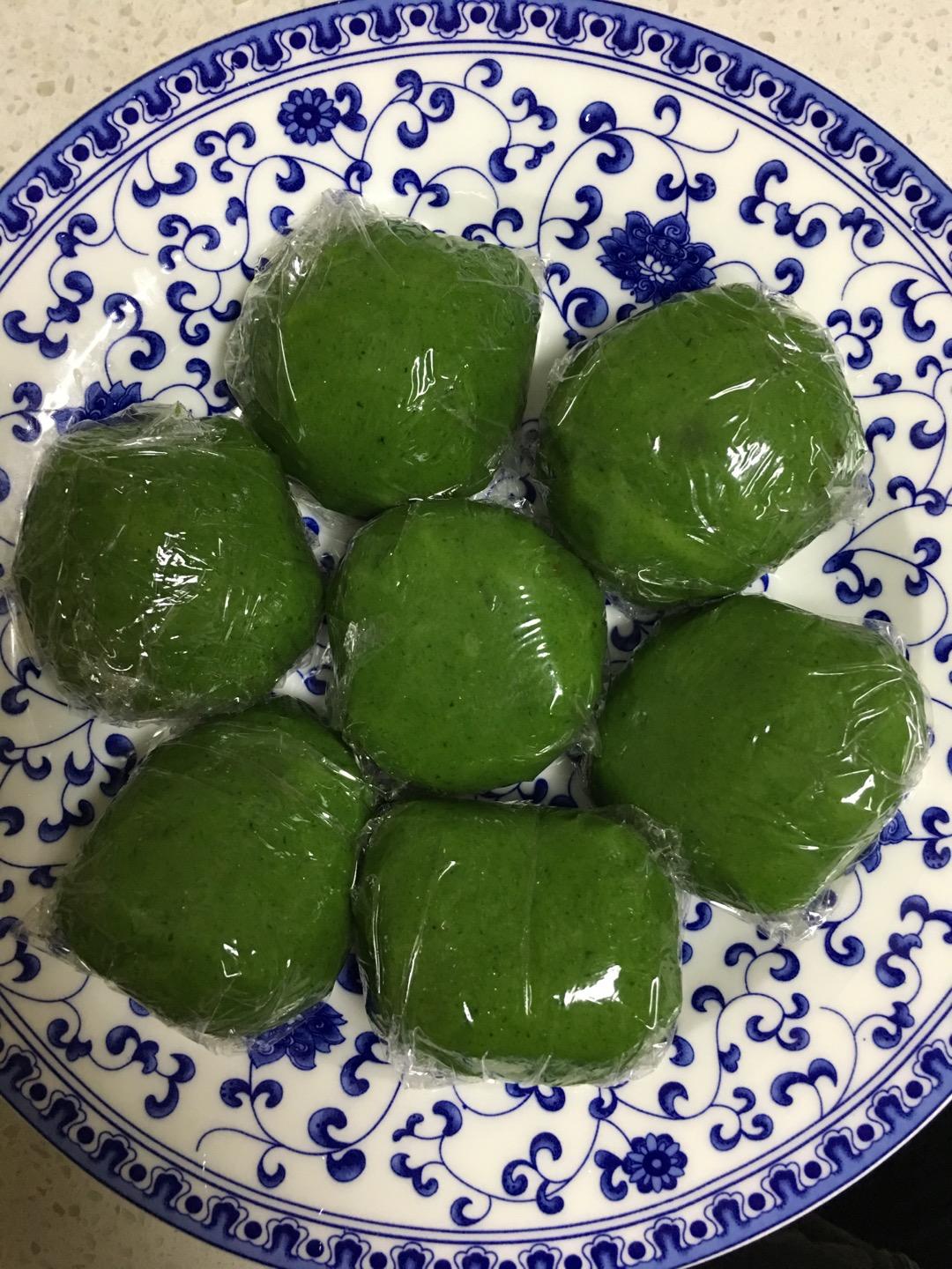自制青团