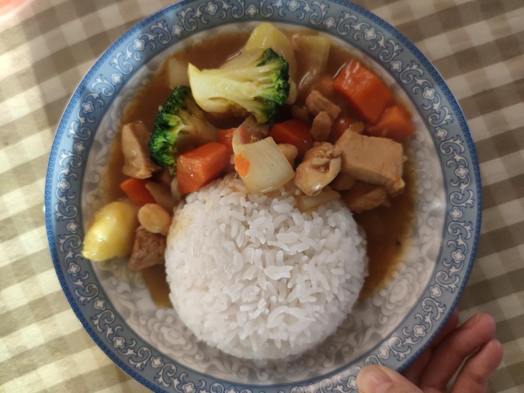 土豆咖喱鸡肉