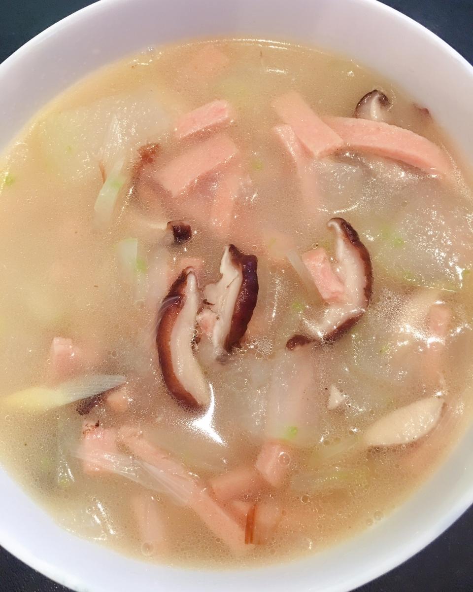 冬瓜火腿汤 鲜得掉眉毛！