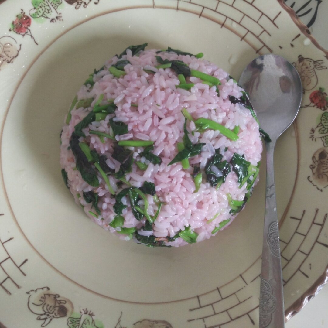 苋菜炒饭