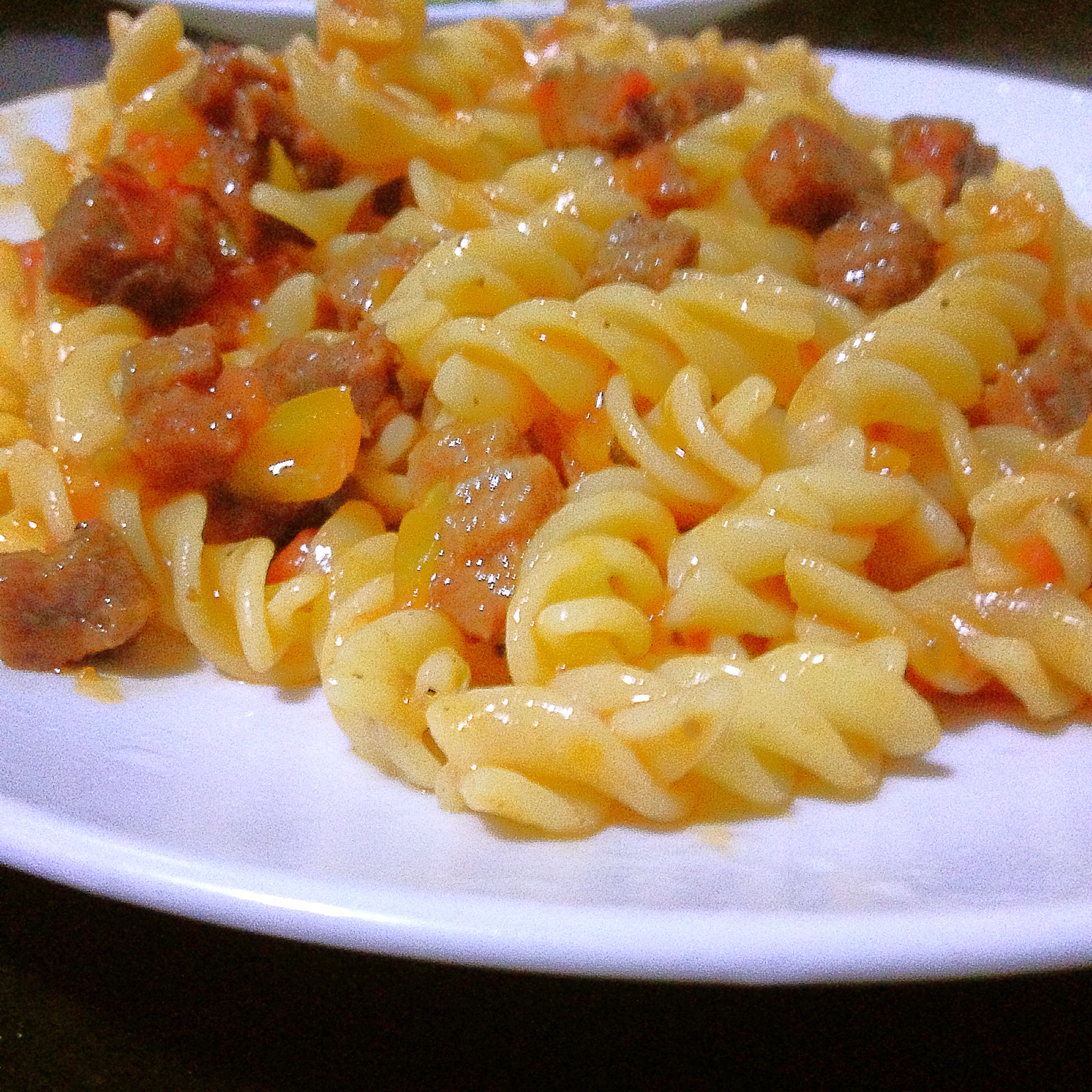 番茄肉酱意大利面