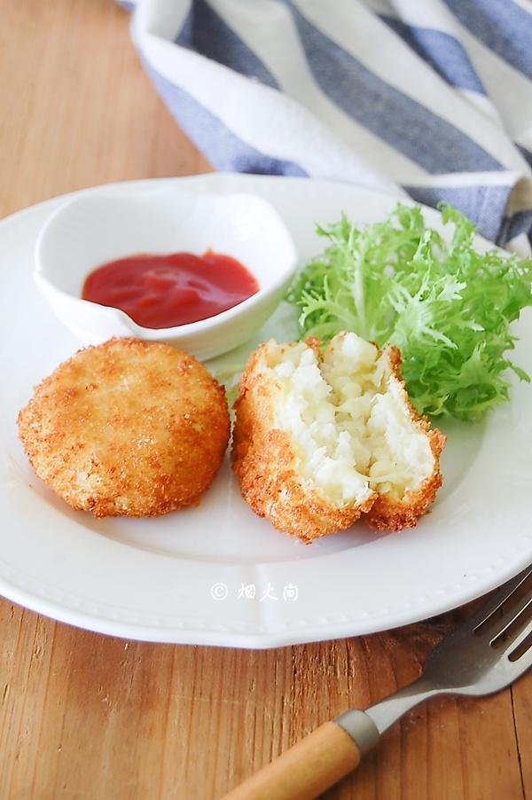 花菜可乐饼的做法