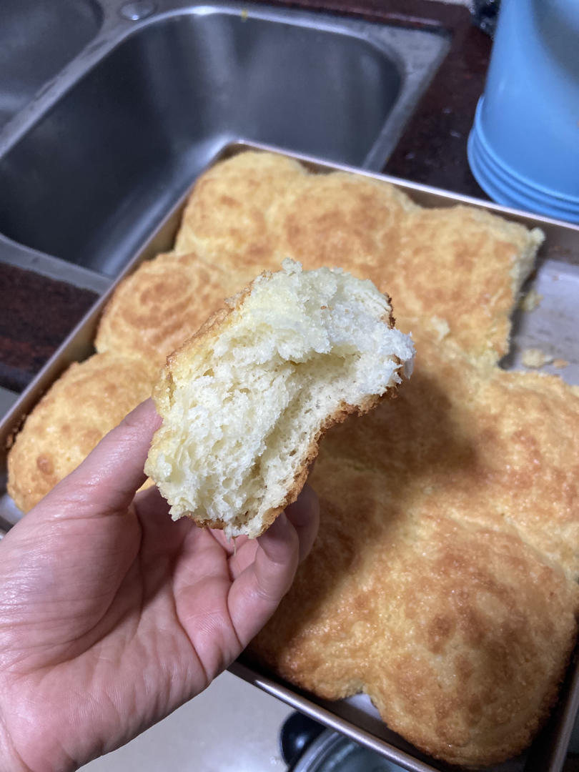 椰蓉餐包（一次发酵，玉米油版，或黄油）