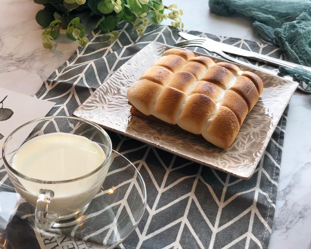 纯奶手撕吐司的做法 步骤1