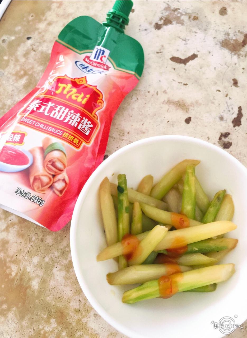 甜辣芦笋的做法