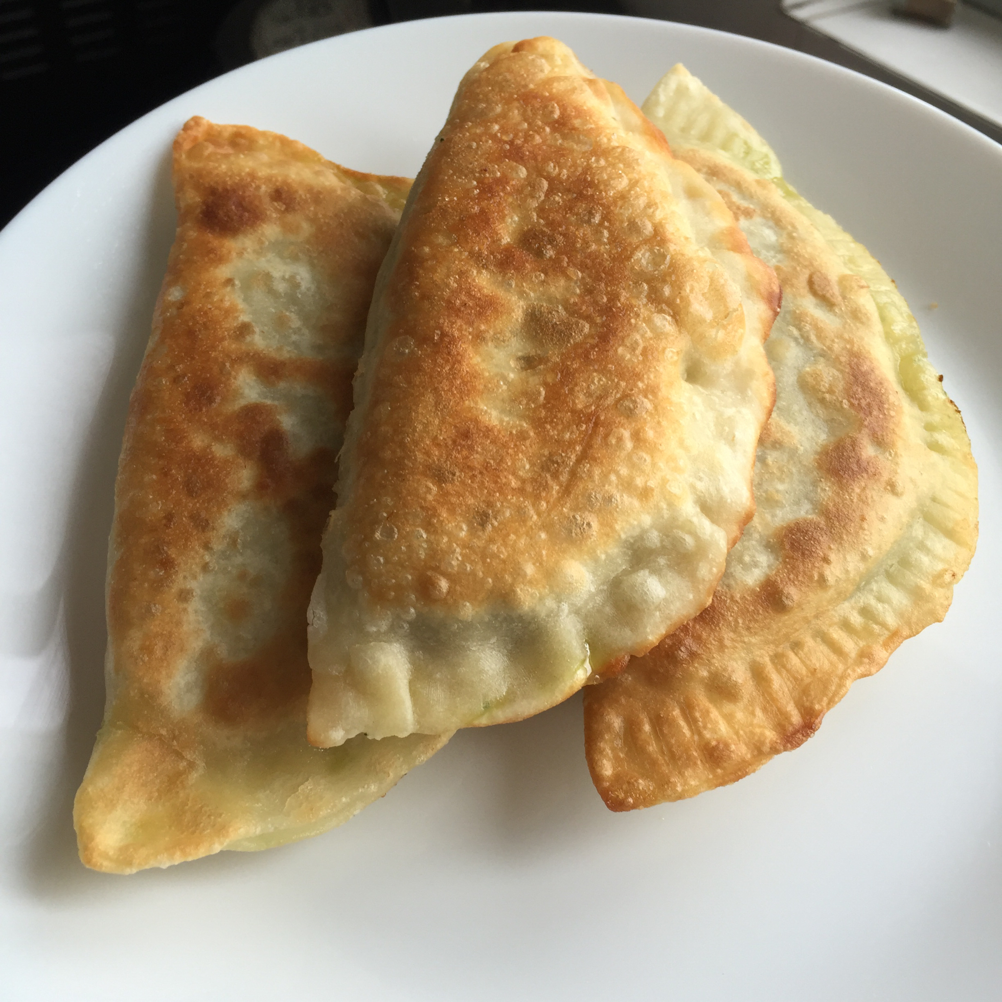 韭菜盒子 Chinese Leek and Egg Pasty