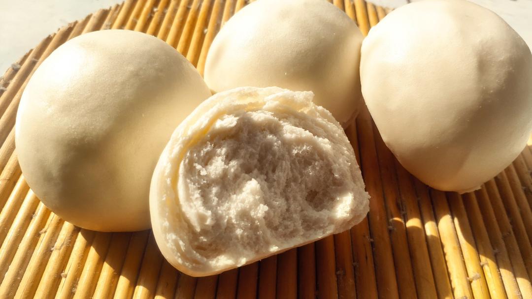 大白馒头 Steamed Bun