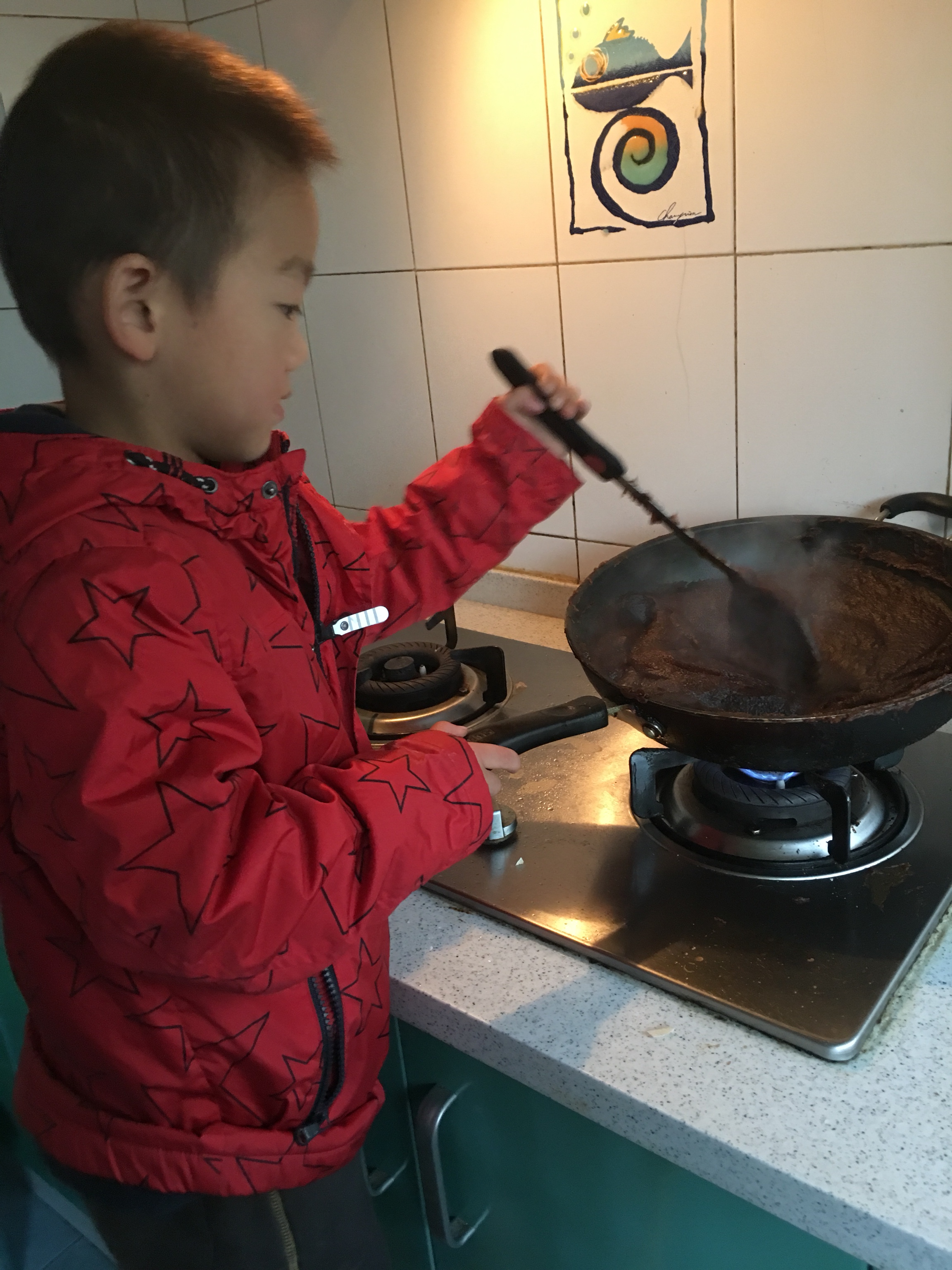 古法熬制南枣核桃营养糕（冬季养生佳品）的做法 步骤7