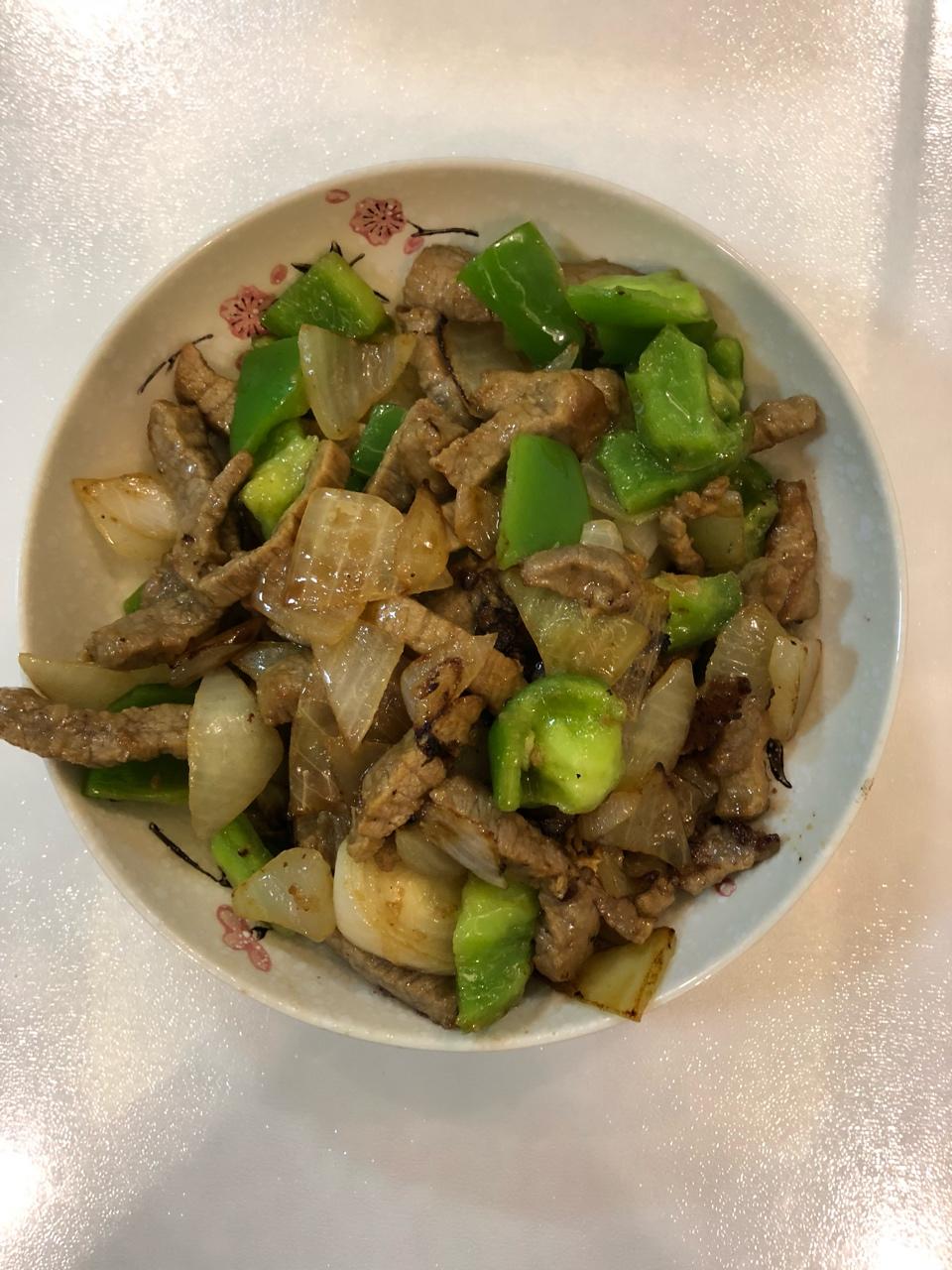 黑椒牛柳