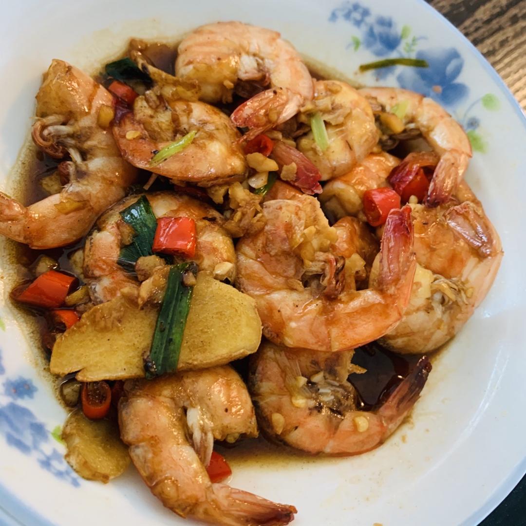 红烧基围虾🍤