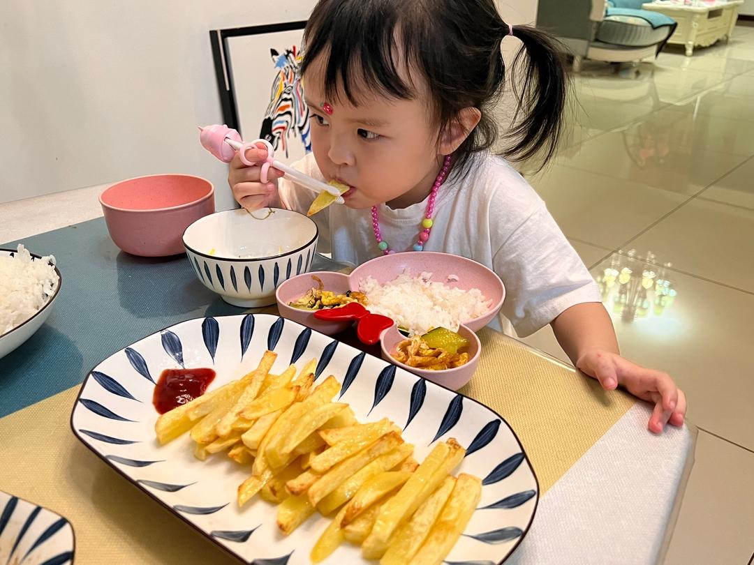 空气炸锅薯条的做法