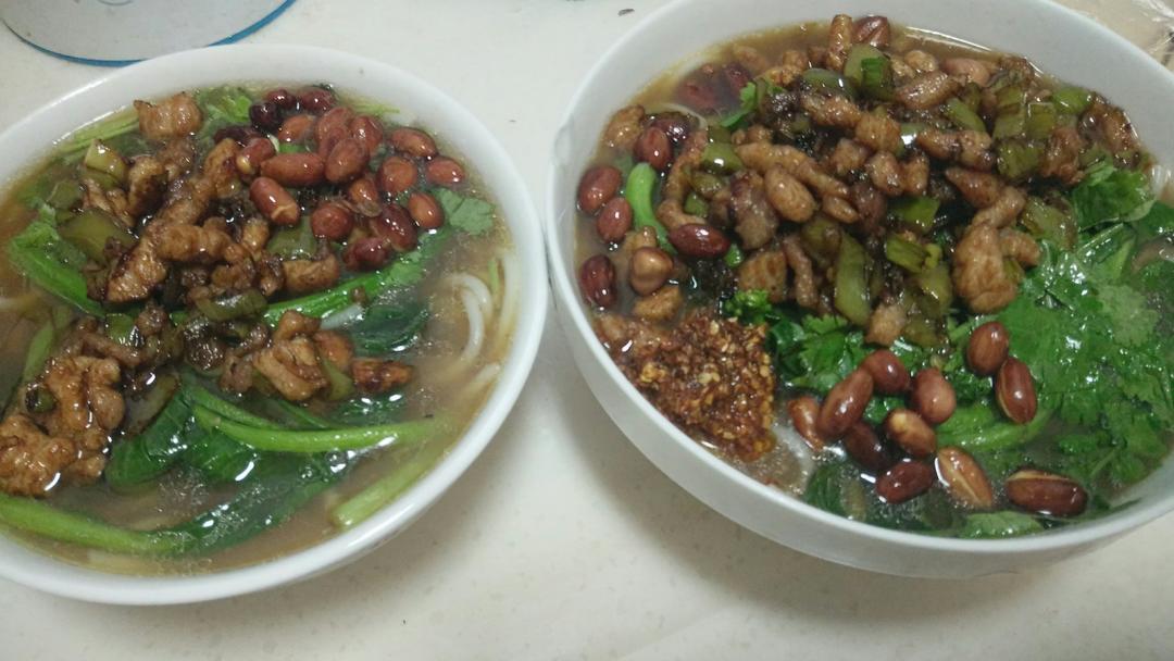最简单的湖南早餐米粉做法