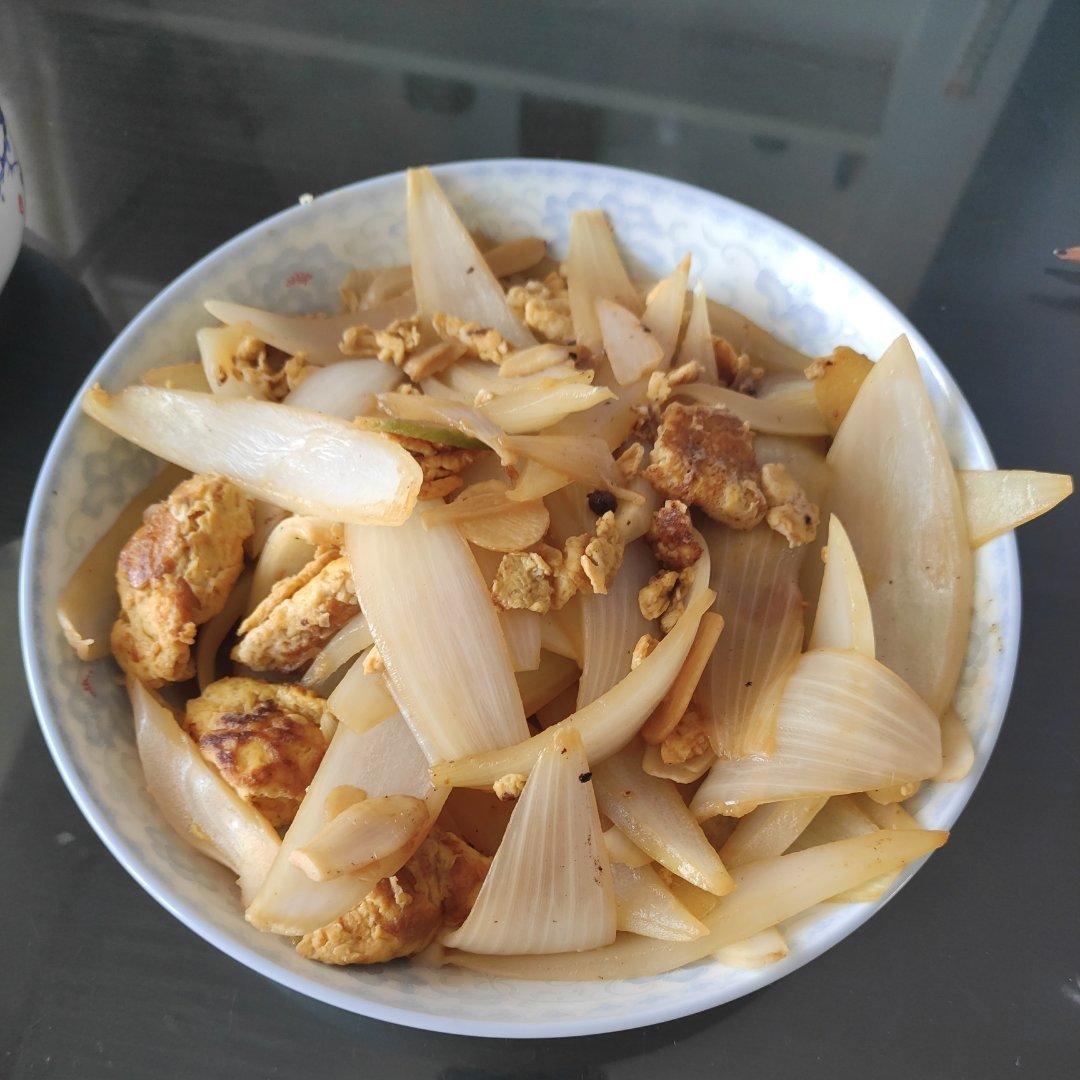 洋葱炒鸡蛋